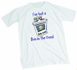Bun In the Oven Personalized Maternity Nightshirt